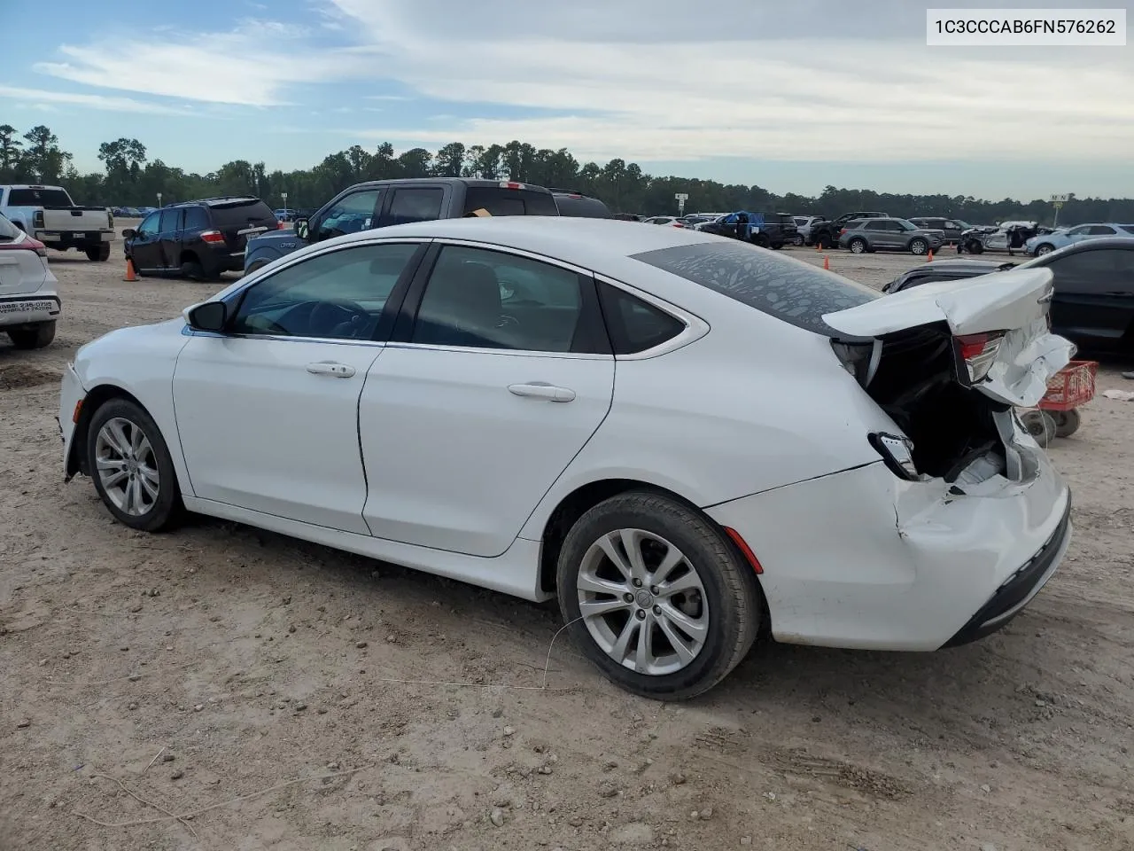 2015 Chrysler 200 Limited VIN: 1C3CCCAB6FN576262 Lot: 69254414