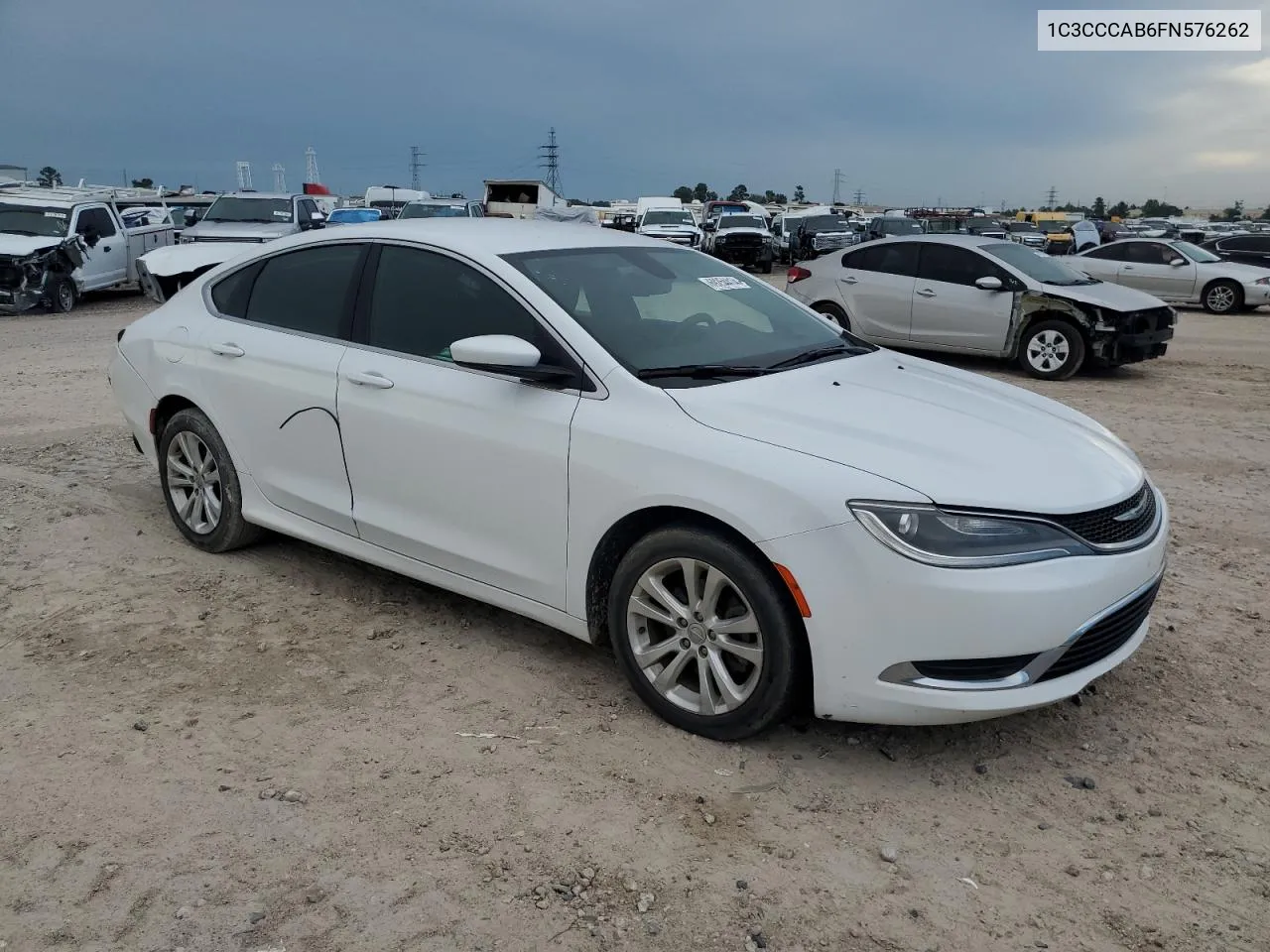 2015 Chrysler 200 Limited VIN: 1C3CCCAB6FN576262 Lot: 69254414