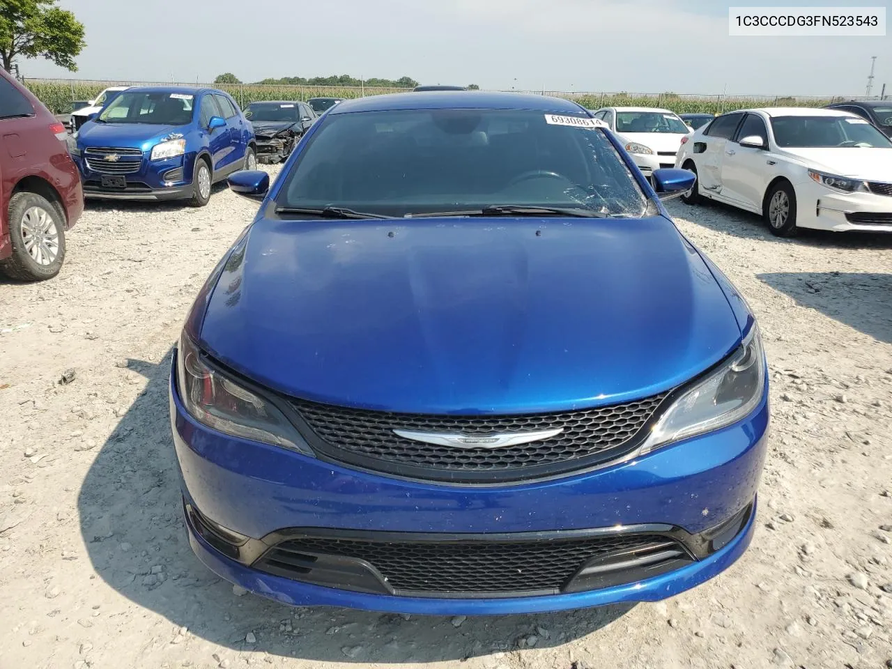 2015 Chrysler 200 S VIN: 1C3CCCDG3FN523543 Lot: 69308614