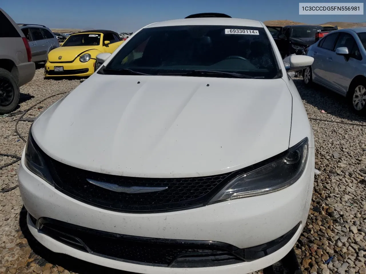 2015 Chrysler 200 S VIN: 1C3CCCDG5FN556981 Lot: 69330114