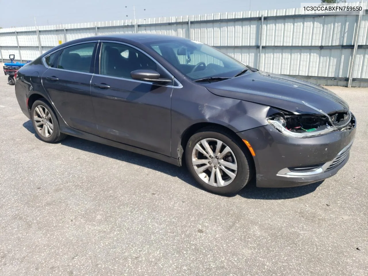 2015 Chrysler 200 Limited VIN: 1C3CCCABXFN759650 Lot: 69366554