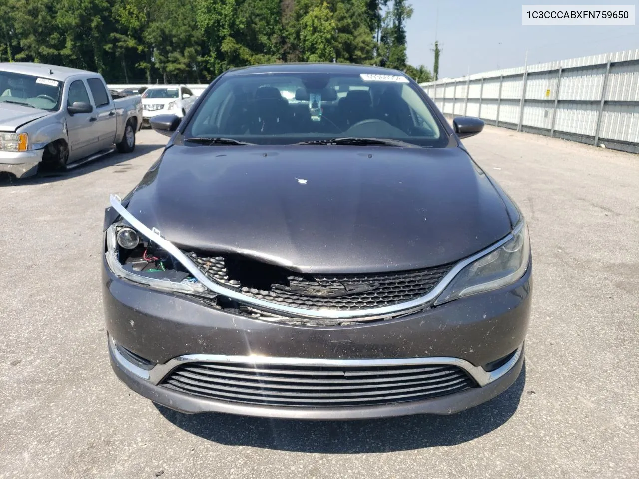 2015 Chrysler 200 Limited VIN: 1C3CCCABXFN759650 Lot: 69366554