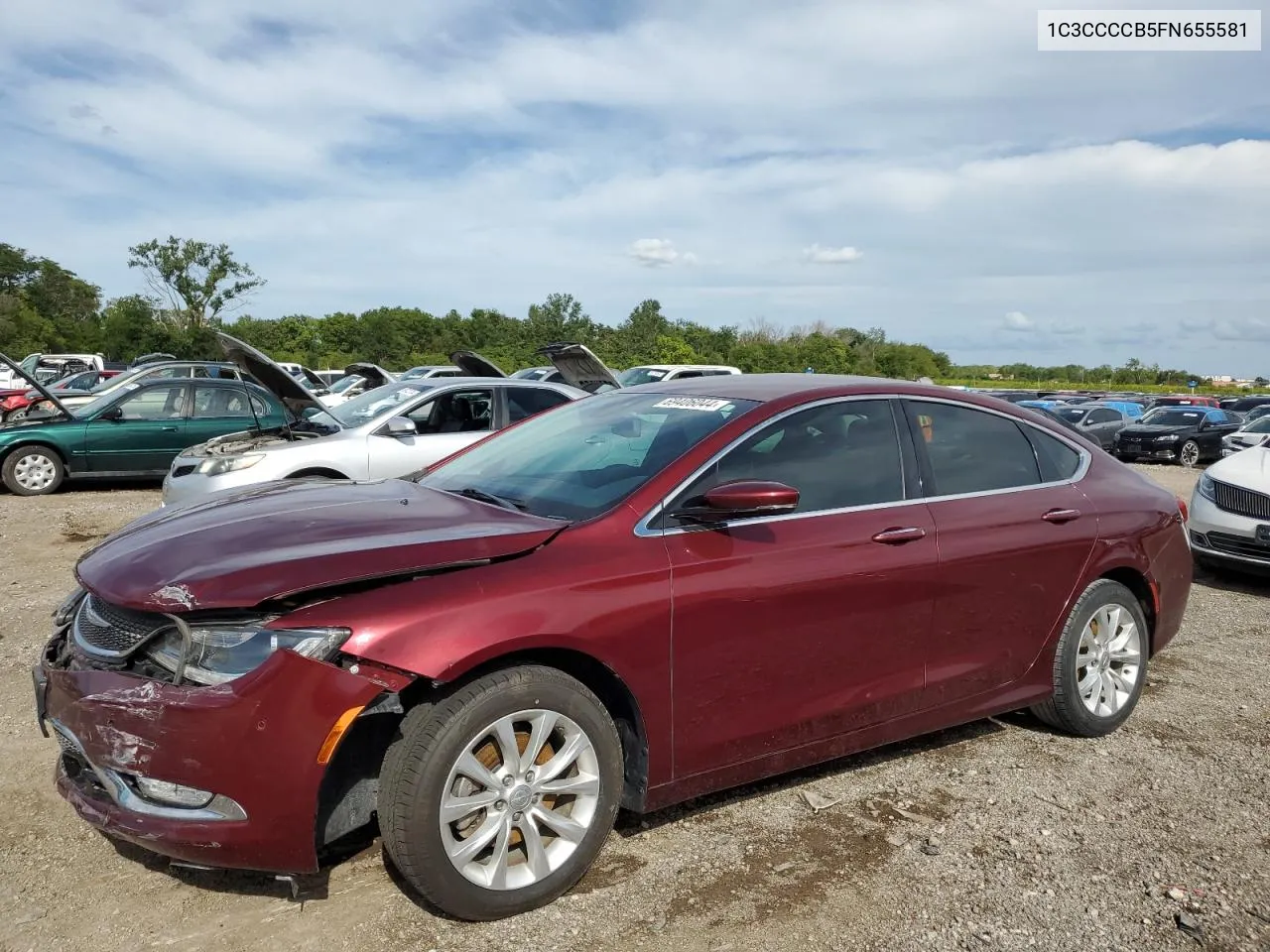 2015 Chrysler 200 C VIN: 1C3CCCCB5FN655581 Lot: 69406044