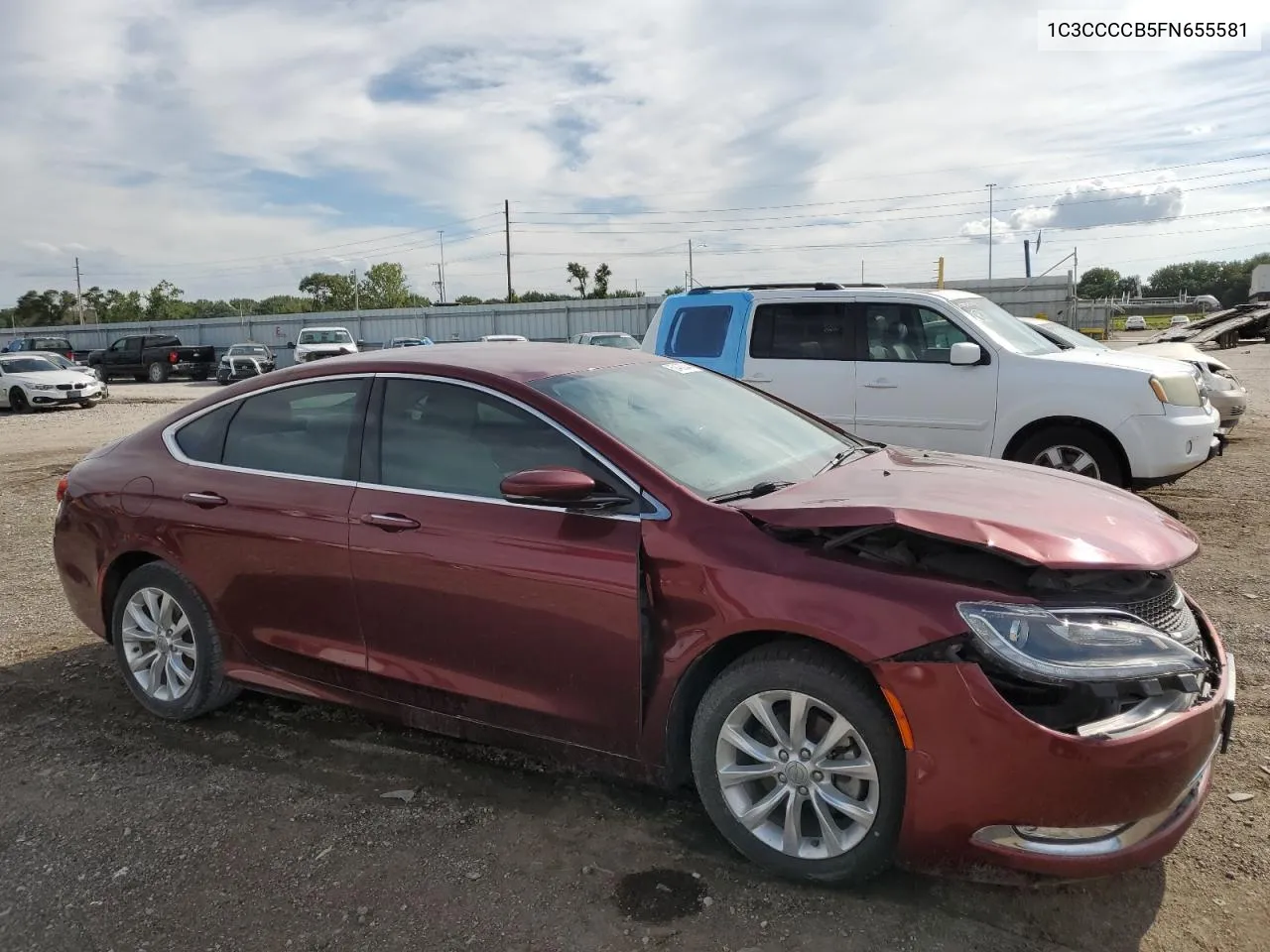 2015 Chrysler 200 C VIN: 1C3CCCCB5FN655581 Lot: 69406044