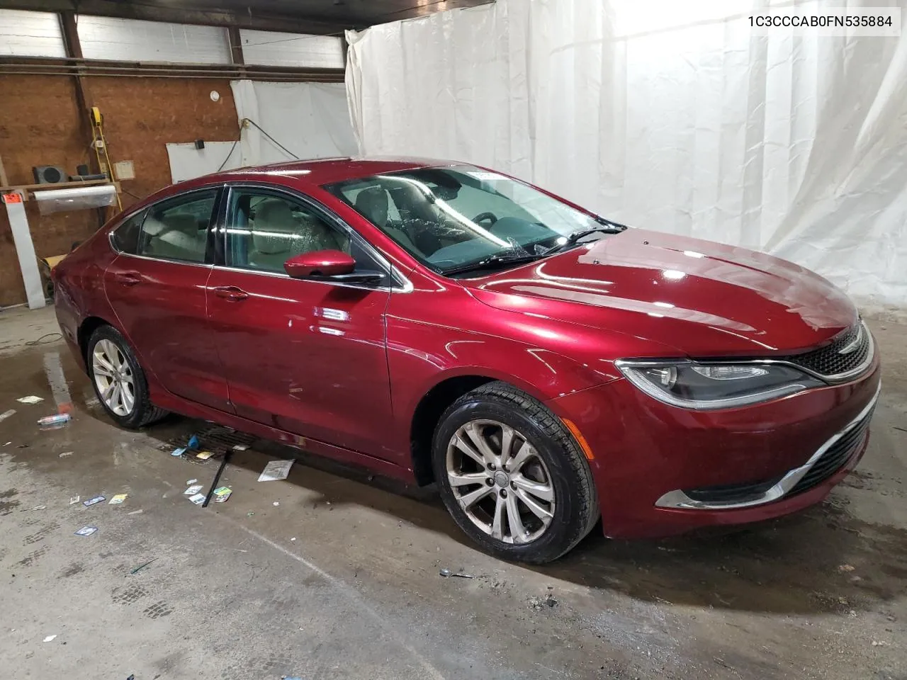 2015 Chrysler 200 Limited VIN: 1C3CCCAB0FN535884 Lot: 69518214