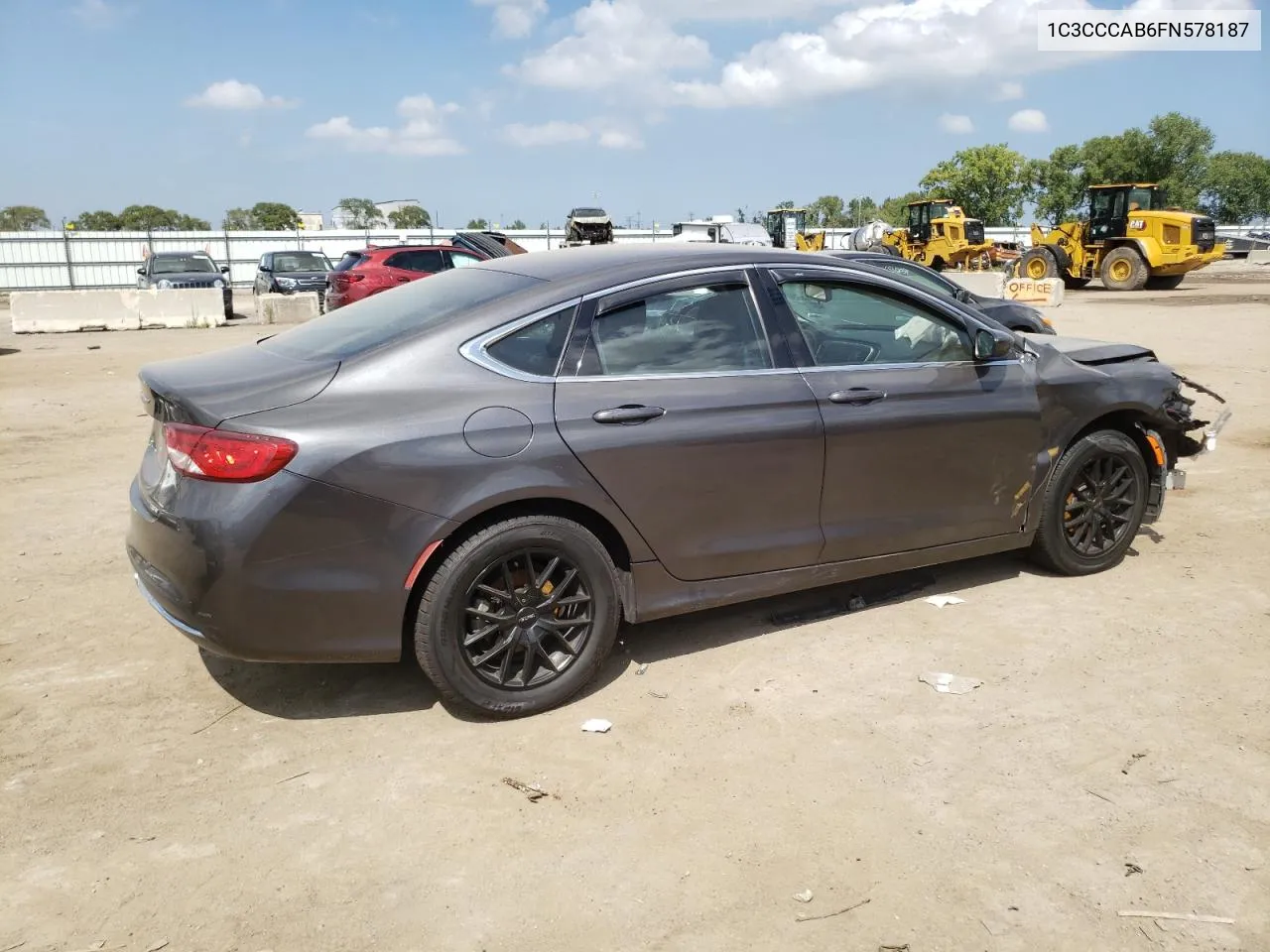 2015 Chrysler 200 Limited VIN: 1C3CCCAB6FN578187 Lot: 69577134