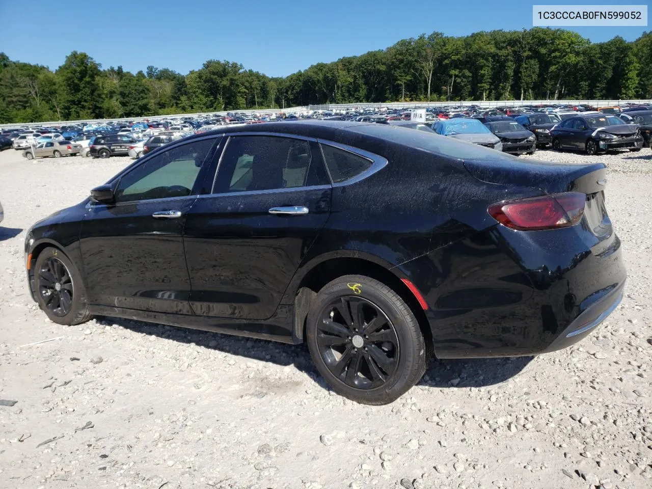 2015 Chrysler 200 Limited VIN: 1C3CCCAB0FN599052 Lot: 69618374