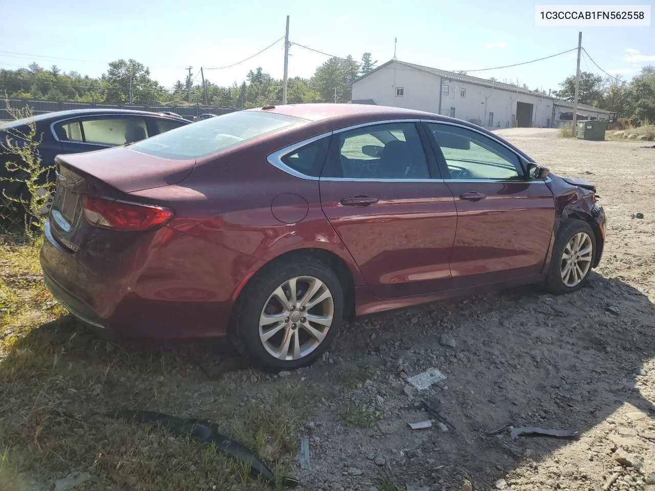 1C3CCCAB1FN562558 2015 Chrysler 200 Limited