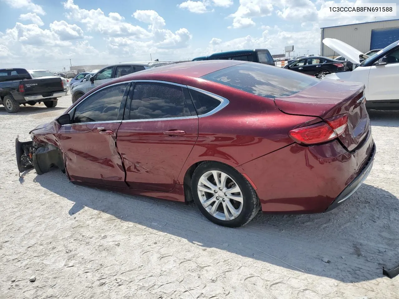 1C3CCCAB8FN691588 2015 Chrysler 200 Limited