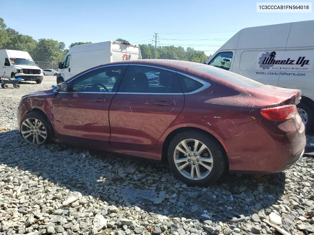 2015 Chrysler 200 Limited VIN: 1C3CCCAB1FN564018 Lot: 69926154