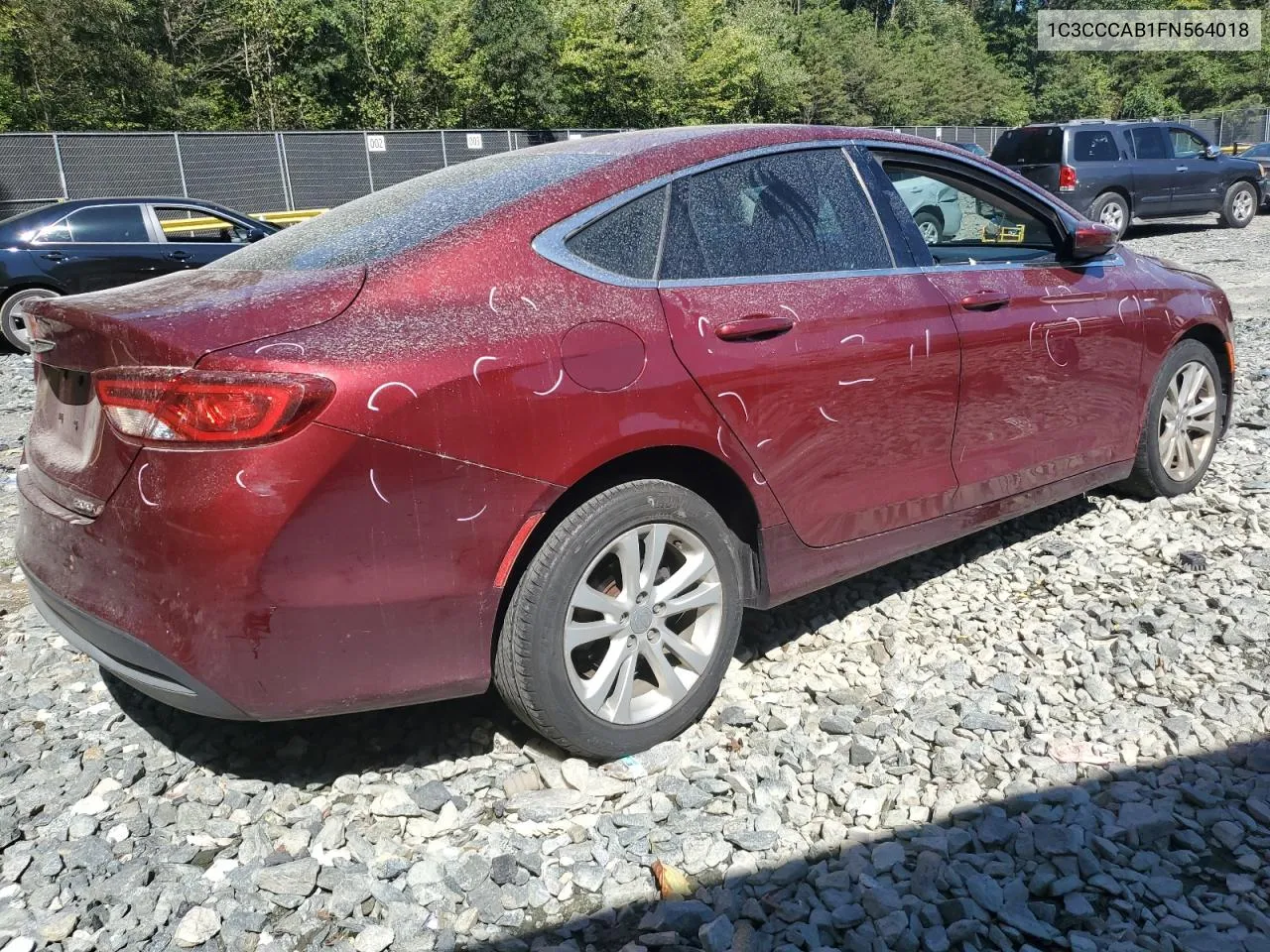 2015 Chrysler 200 Limited VIN: 1C3CCCAB1FN564018 Lot: 69926154