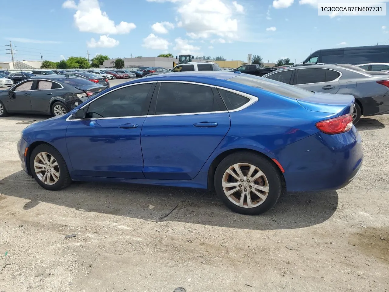 1C3CCCAB7FN607731 2015 Chrysler 200 Limited