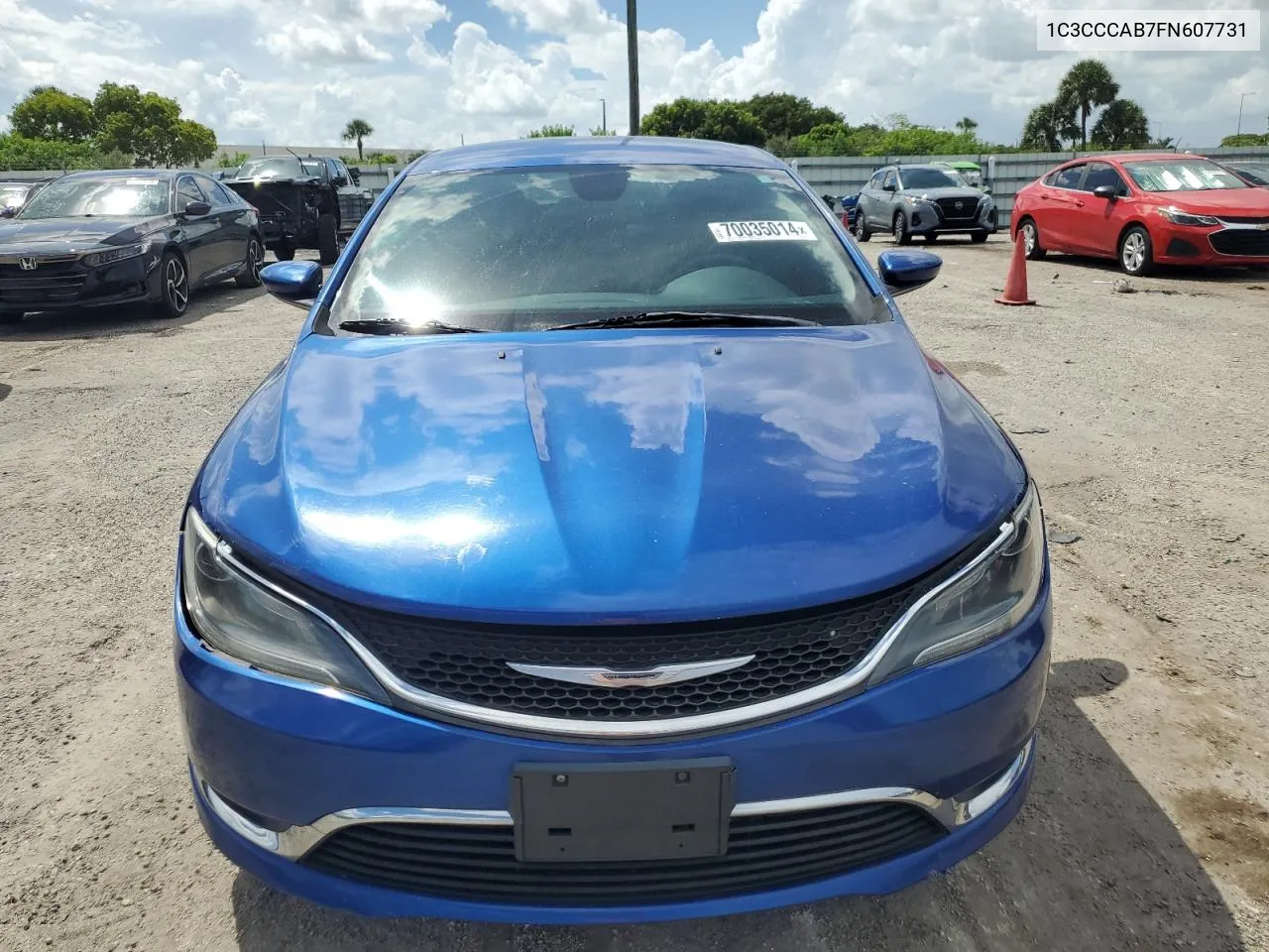 1C3CCCAB7FN607731 2015 Chrysler 200 Limited