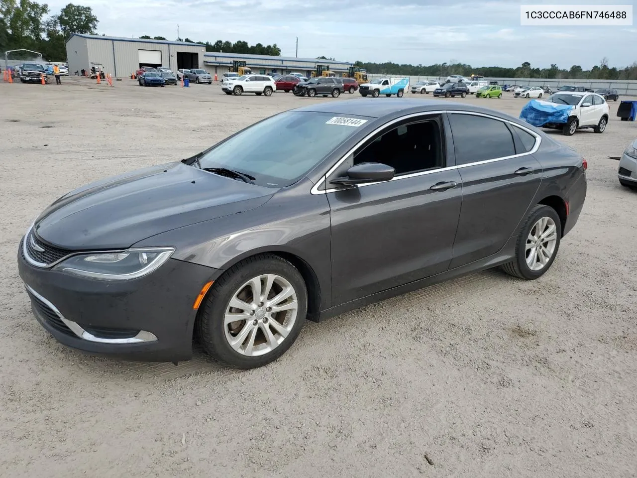 2015 Chrysler 200 Limited VIN: 1C3CCCAB6FN746488 Lot: 70058144