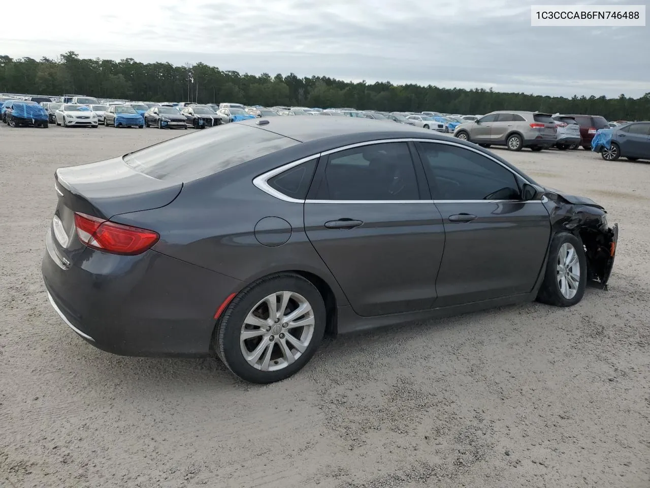 1C3CCCAB6FN746488 2015 Chrysler 200 Limited