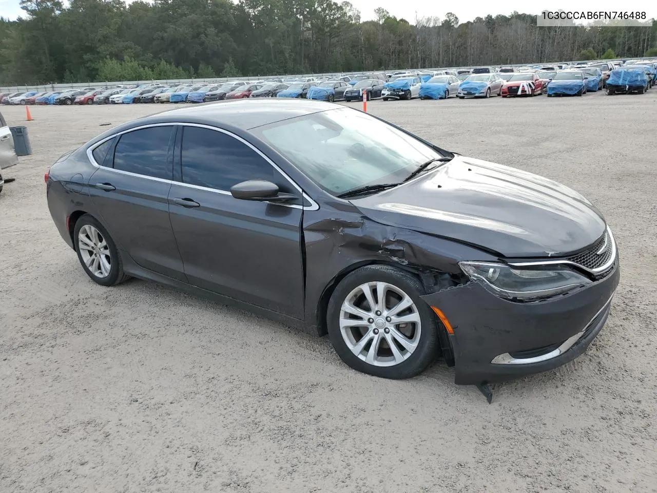 2015 Chrysler 200 Limited VIN: 1C3CCCAB6FN746488 Lot: 70058144