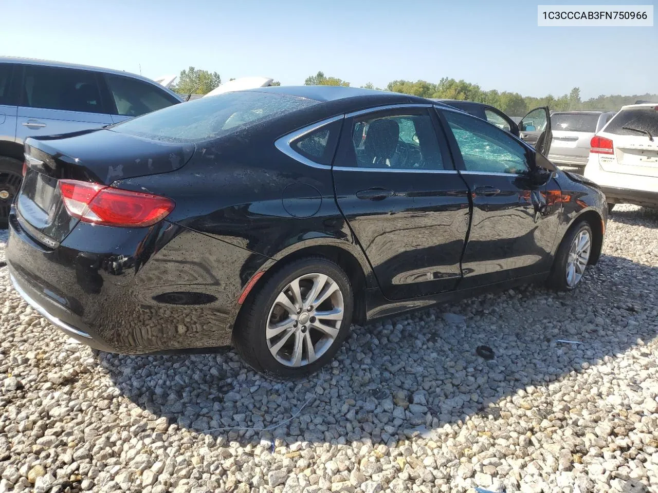 2015 Chrysler 200 Limited VIN: 1C3CCCAB3FN750966 Lot: 70074084