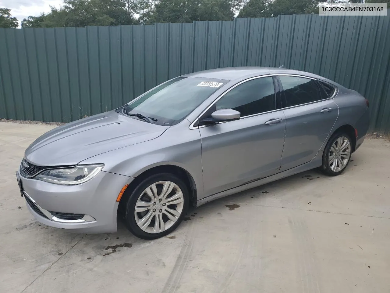 1C3CCCAB4FN703168 2015 Chrysler 200 Limited