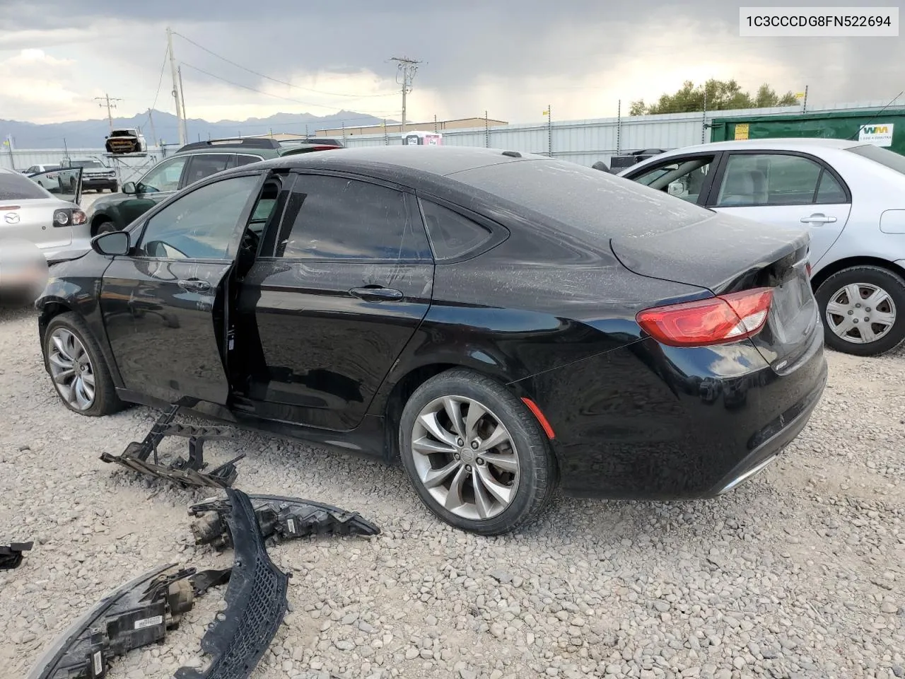 2015 Chrysler 200 S VIN: 1C3CCCDG8FN522694 Lot: 70233734