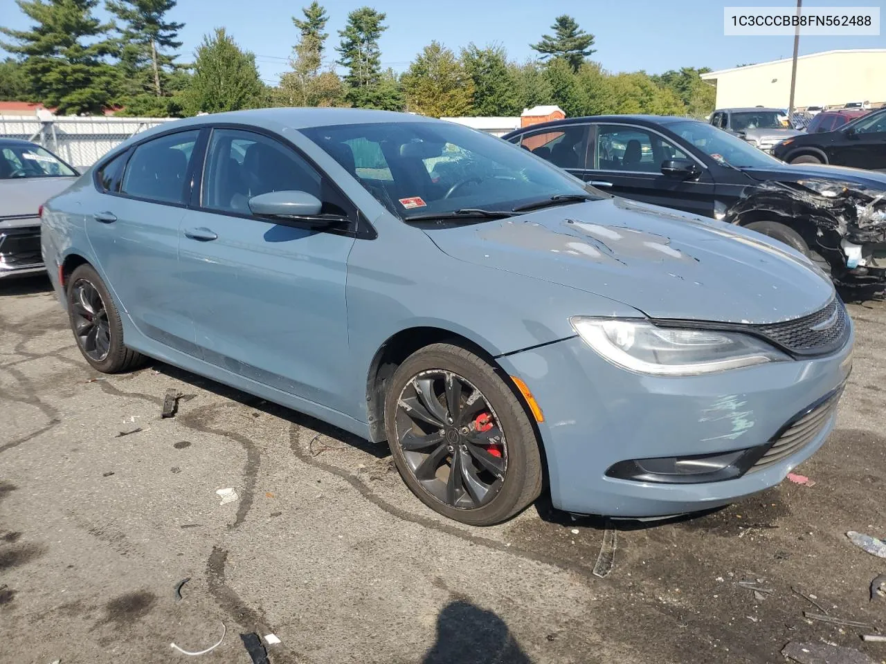 2015 Chrysler 200 S VIN: 1C3CCCBB8FN562488 Lot: 70247134