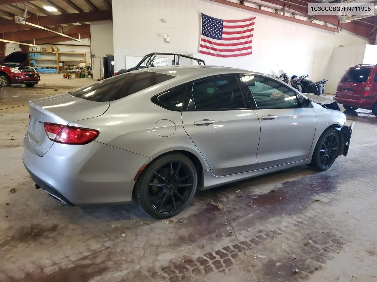 2015 Chrysler 200 S VIN: 1C3CCCBG7FN711906 Lot: 70370874