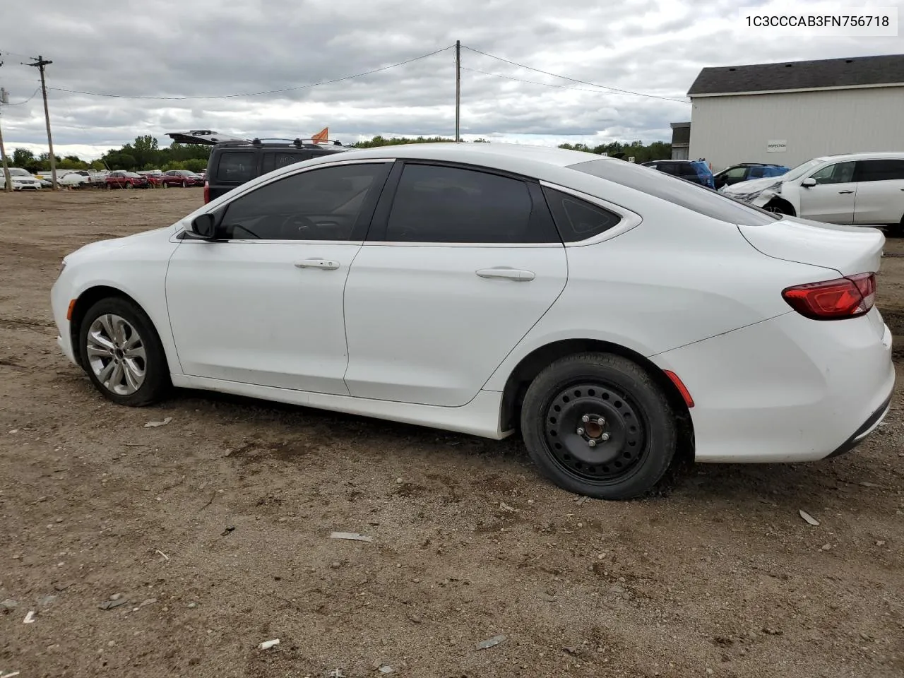 2015 Chrysler 200 Limited VIN: 1C3CCCAB3FN756718 Lot: 70436814