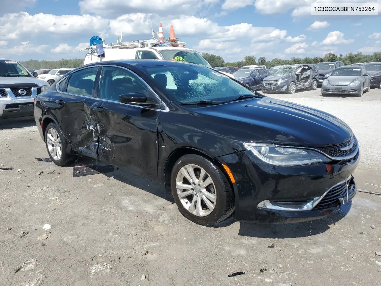 1C3CCCAB8FN753264 2015 Chrysler 200 Limited