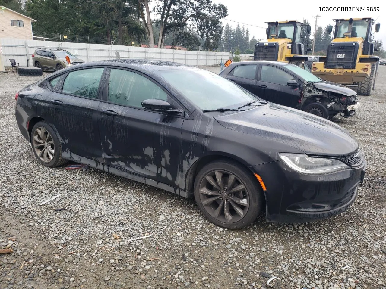 1C3CCCBB3FN649859 2015 Chrysler 200 S