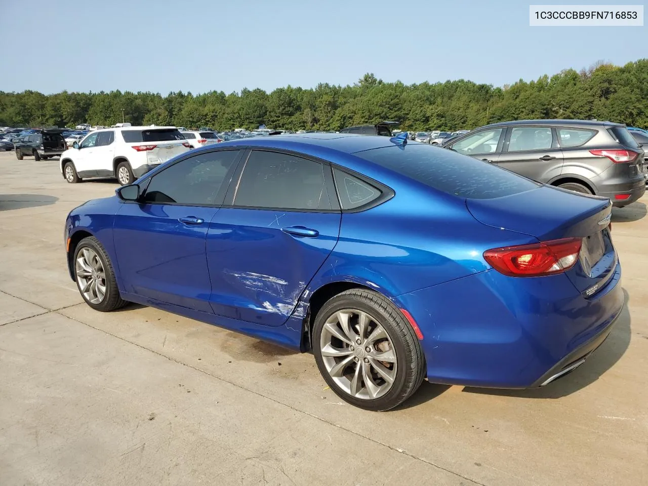 1C3CCCBB9FN716853 2015 Chrysler 200 S