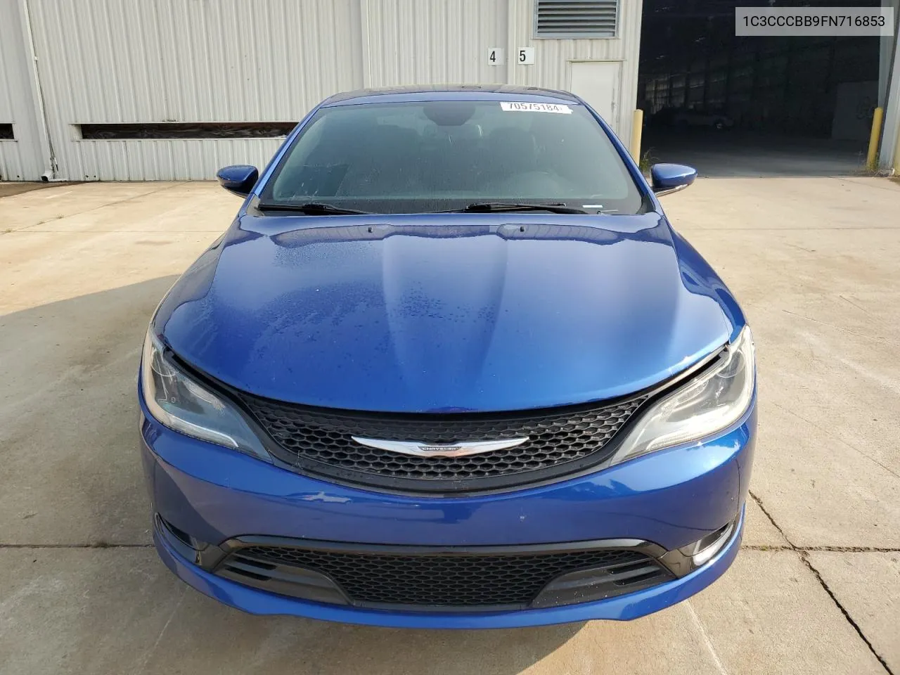 1C3CCCBB9FN716853 2015 Chrysler 200 S