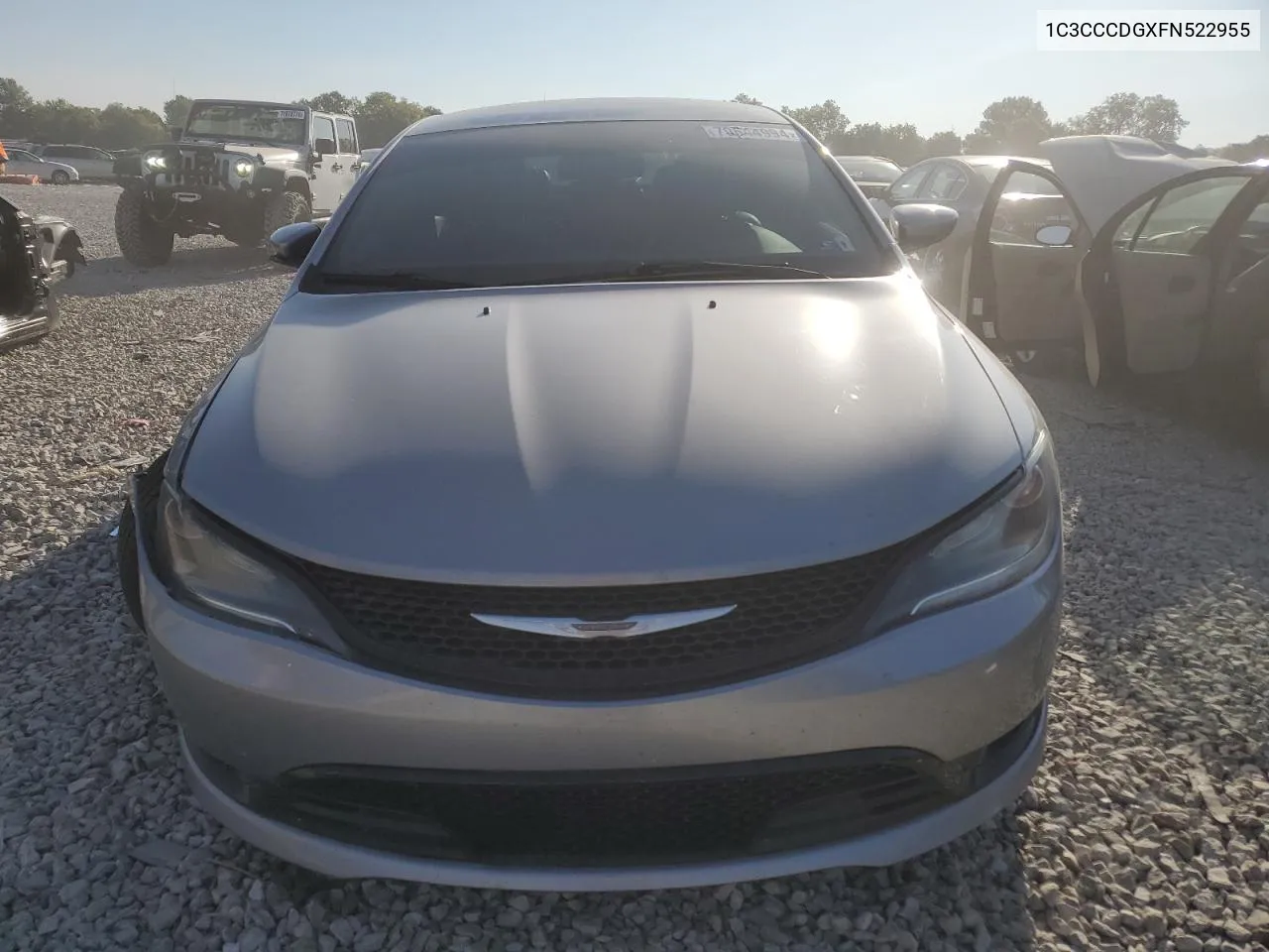 2015 Chrysler 200 S VIN: 1C3CCCDGXFN522955 Lot: 70644994