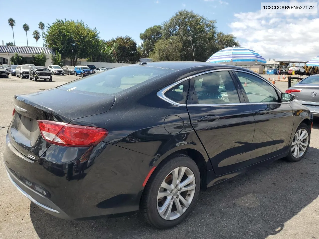 2015 Chrysler 200 Limited VIN: 1C3CCCAB9FN627172 Lot: 70672304