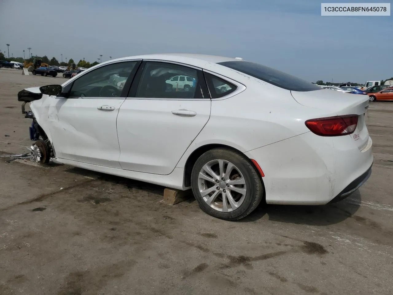 2015 Chrysler 200 Limited VIN: 1C3CCCAB8FN645078 Lot: 70698444