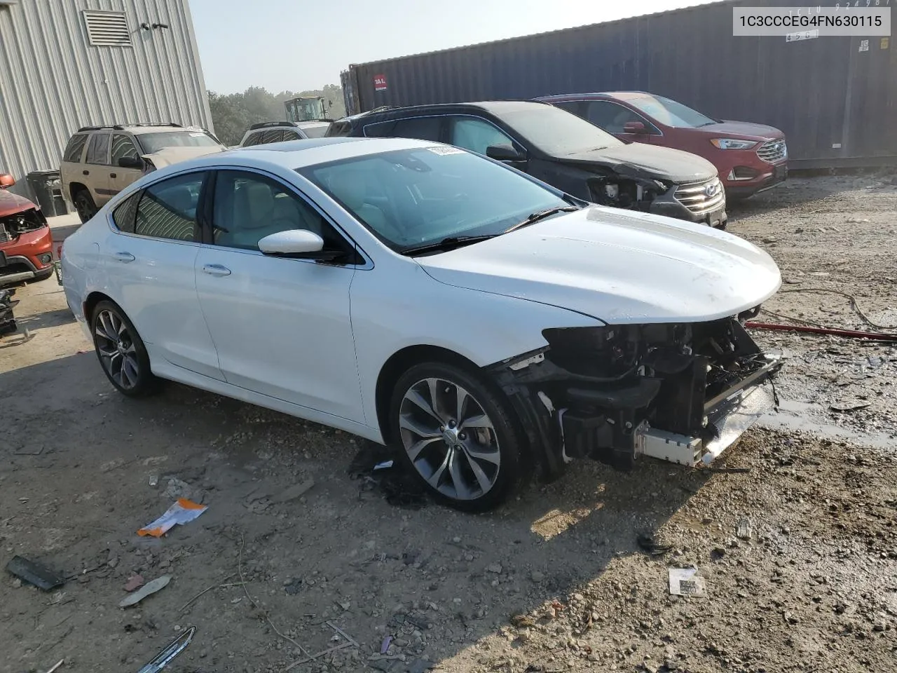 1C3CCCEG4FN630115 2015 Chrysler 200 C