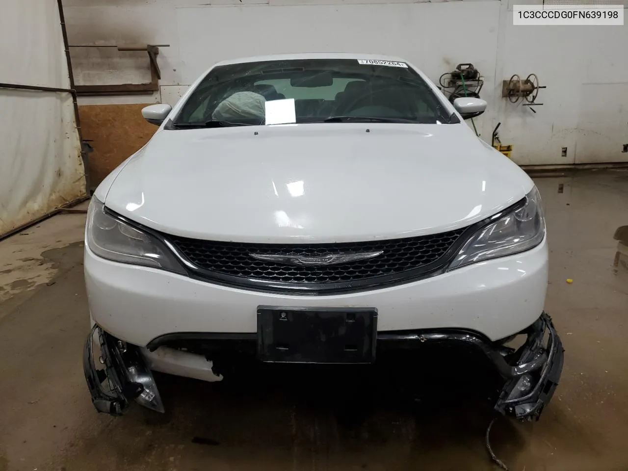 2015 Chrysler 200 S VIN: 1C3CCCDG0FN639198 Lot: 70852264