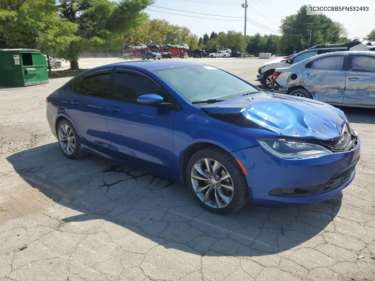 1C3CCCBB5FN532493 2015 Chrysler 200 S