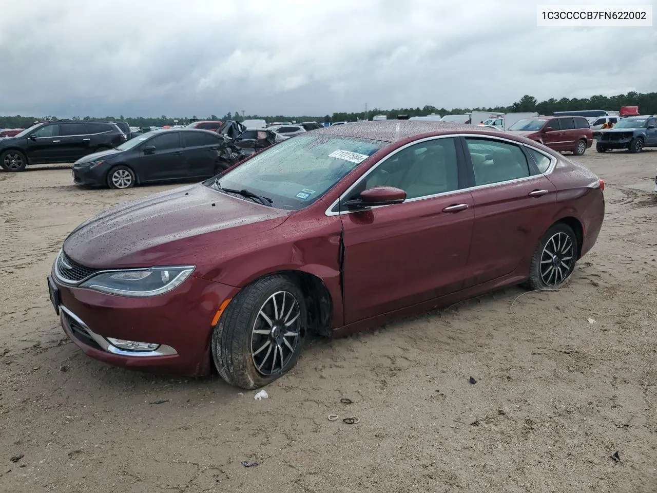 2015 Chrysler 200 C VIN: 1C3CCCCB7FN622002 Lot: 71227584