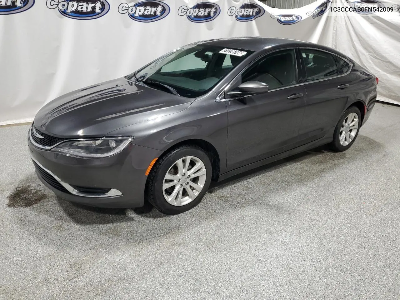 2015 Chrysler 200 Limited VIN: 1C3CCCAB0FN542009 Lot: 71276744