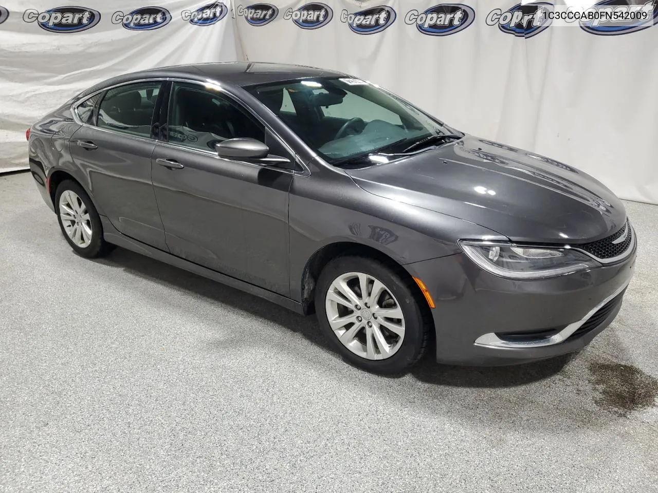 2015 Chrysler 200 Limited VIN: 1C3CCCAB0FN542009 Lot: 71276744