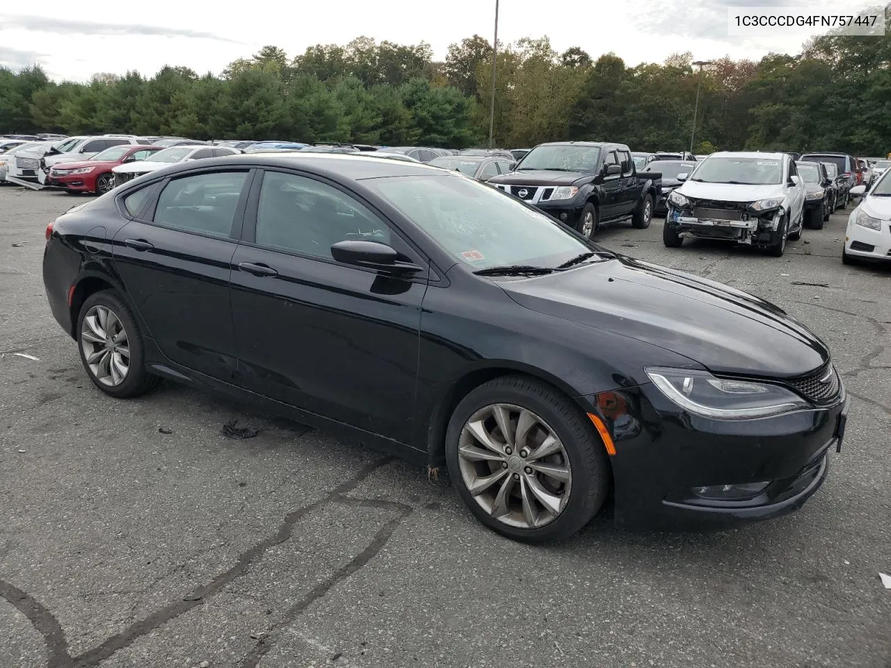 2015 Chrysler 200 S VIN: 1C3CCCDG4FN757447 Lot: 71423554