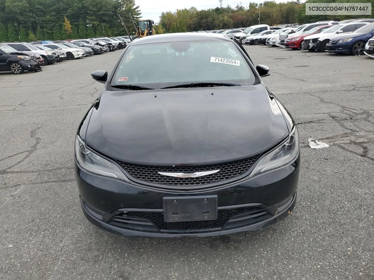 1C3CCCDG4FN757447 2015 Chrysler 200 S