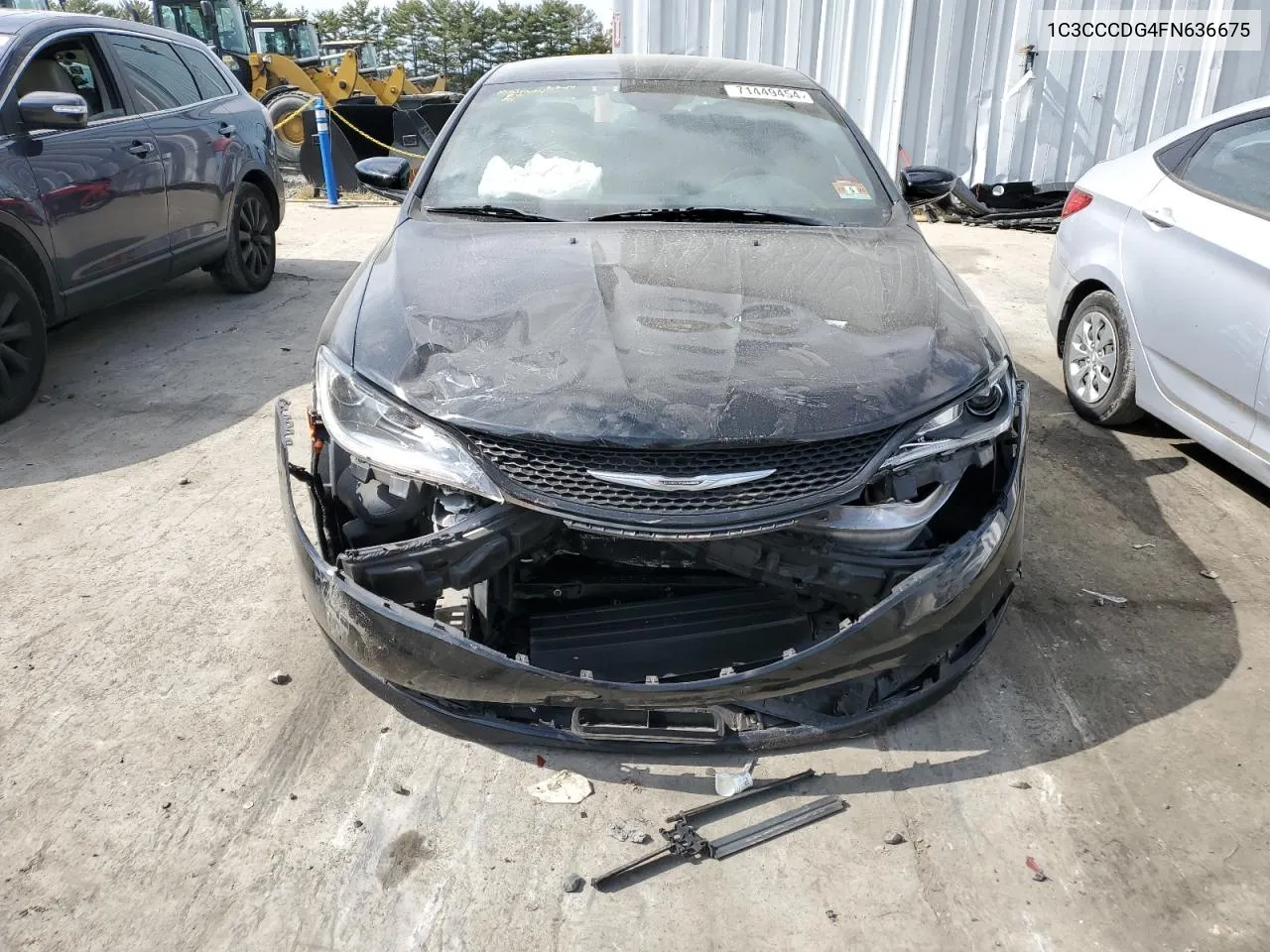 1C3CCCDG4FN636675 2015 Chrysler 200 S