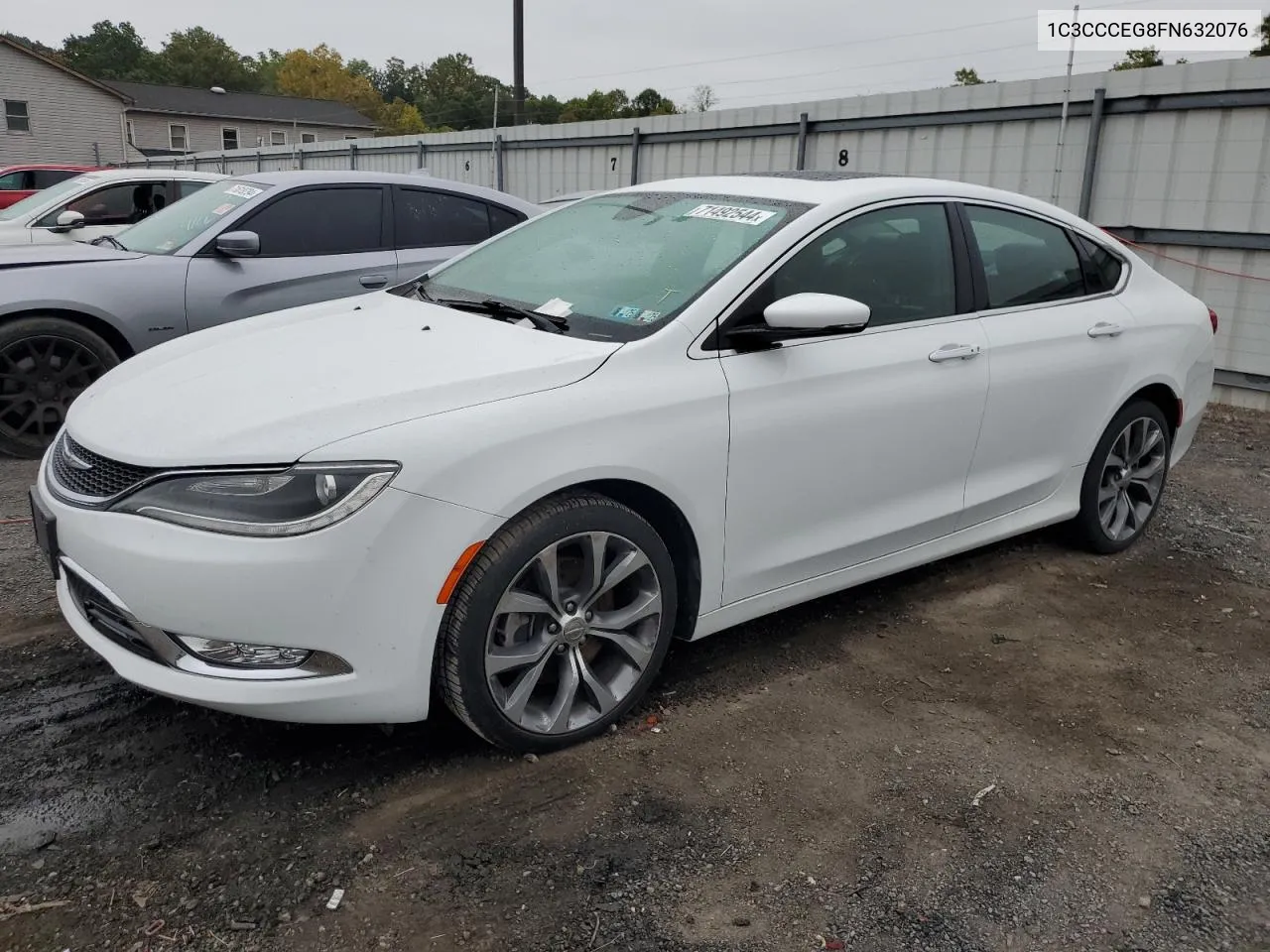 2015 Chrysler 200 C VIN: 1C3CCCEG8FN632076 Lot: 71492544