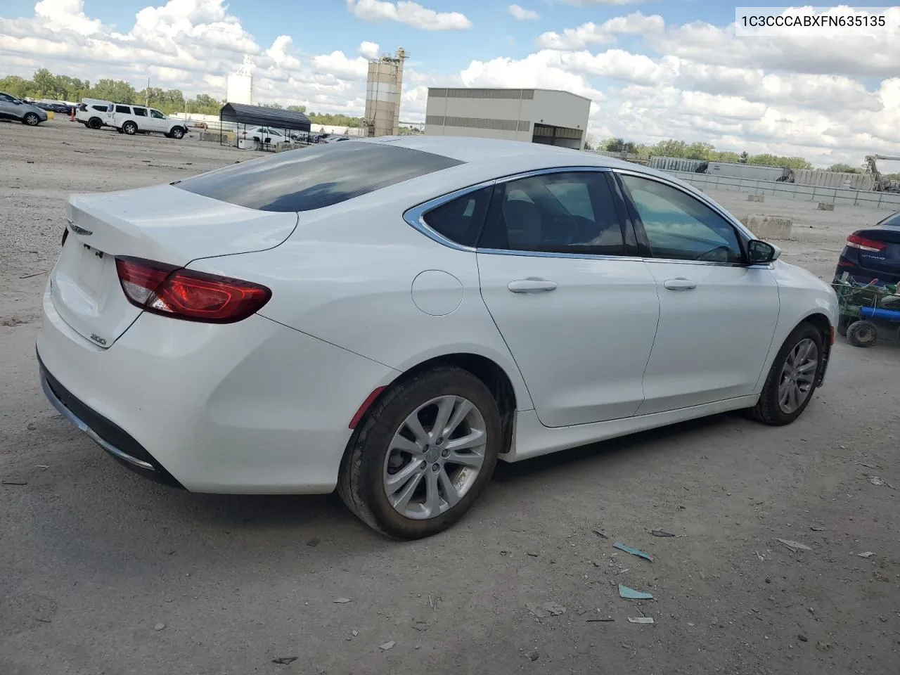 2015 Chrysler 200 Limited VIN: 1C3CCCABXFN635135 Lot: 71544714