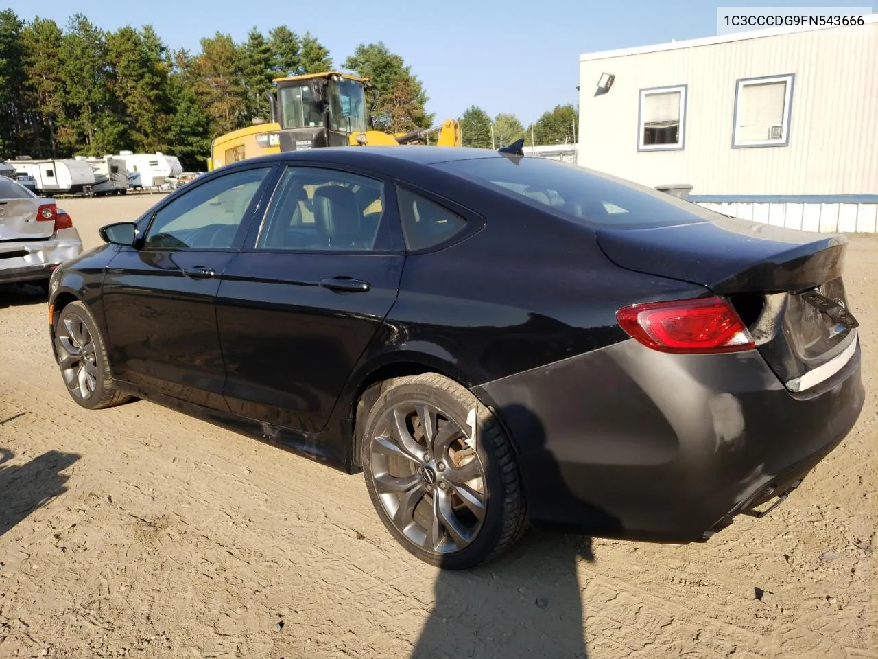 2015 Chrysler 200 S VIN: 1C3CCCDG9FN543666 Lot: 71563934