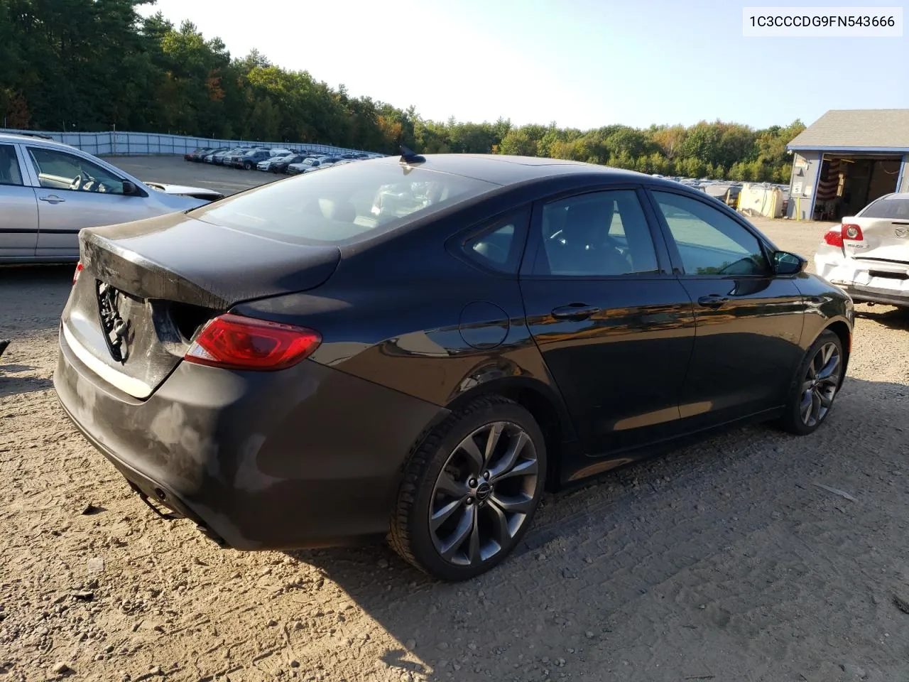 2015 Chrysler 200 S VIN: 1C3CCCDG9FN543666 Lot: 71563934