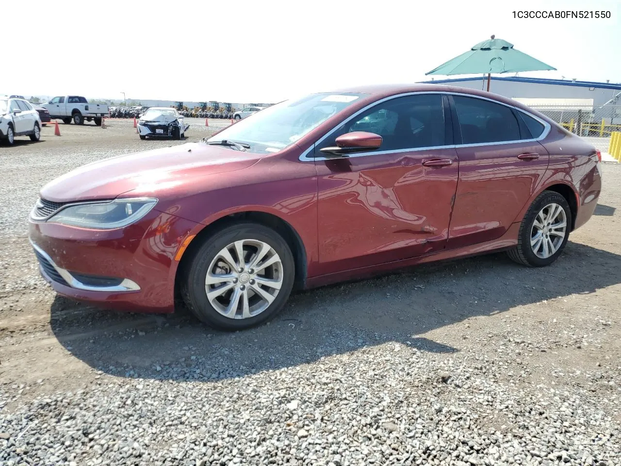 2015 Chrysler 200 Limited VIN: 1C3CCCAB0FN521550 Lot: 71580764