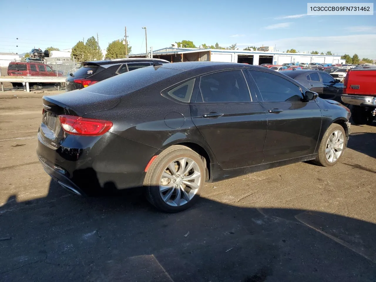 2015 Chrysler 200 S VIN: 1C3CCCBG9FN731462 Lot: 71603174