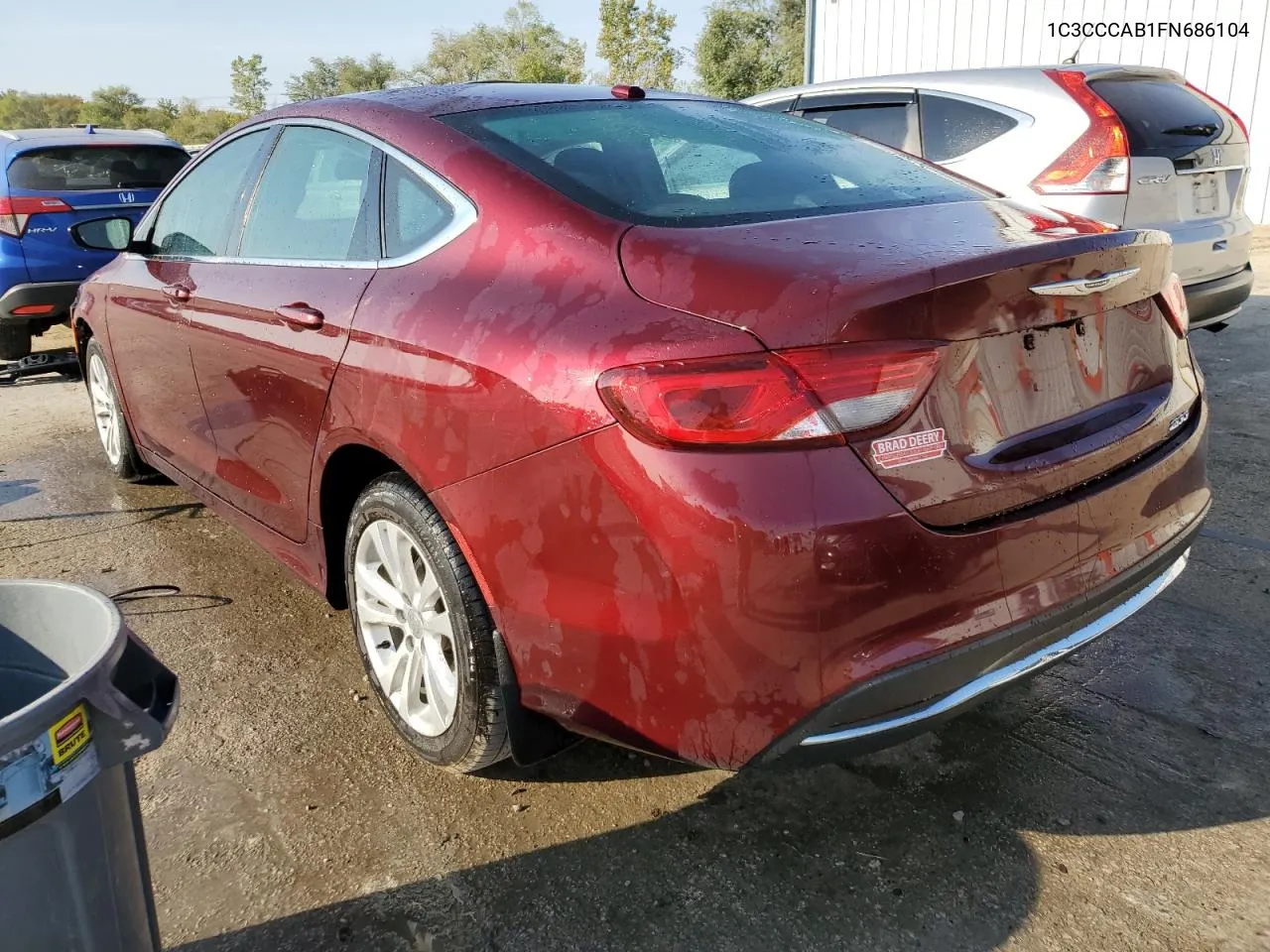 1C3CCCAB1FN686104 2015 Chrysler 200 Limited