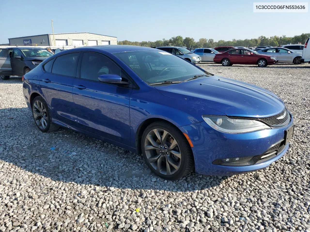 1C3CCCDG6FN553636 2015 Chrysler 200 S